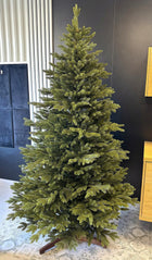Choinka Pe Jak Prawdziwa 100% PE 220cm świerk 201 - 220 cm zielony