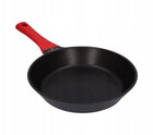 Patelnia tradycyjna Zwieger Obsidian Indukcja Greblon C3+ 28cm do smażenia, nieprzywierająca powłoka, okrągła