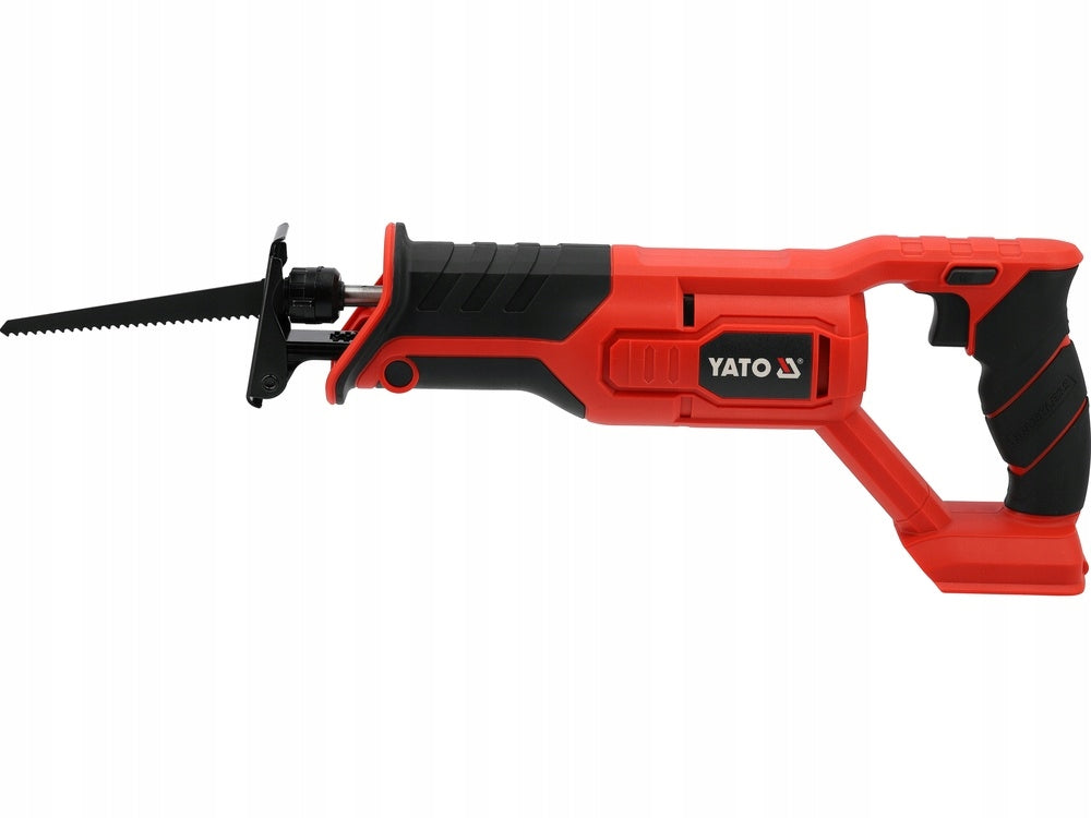 Piła szablasta 18V (body;bl motor) YT-828152 yato pilarka akumulatorowa do drewna, cięcie do 150 mm, skok 22 mm, waga