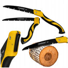 Piła Piłka Ręczna Składana Do Drzewa Gałęzi 240mm Ergonomiczny Uchwyt ostrze 300 mm, 7 zębów na cal, cięcie konarów