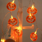 LAMPKI DYNIE ŚWIECĄCE 3M ŚWIATEŁKA HALLOWEEN DEKORACJA DUŻE OZDOBY 20 LED girlanda świetlna, łańcuch ozdobny na imprezę