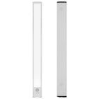 Lampka nocna LED 40cm z czujnikiem ruchu lampa podszafkowa do mebli srebrna światło do szafy, zasilanie USB