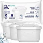 Wkład filltr AquaFloow Maxi do dzbanka Aquaphor Brita Dafi zamiennik 3 szt biały