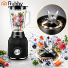 Blender Kielichowy Szklany Kruszy Lód Smoothie Miksuje 1200W + 2x Bidony