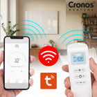 GRZEJNIK NA PODCZERWIEŃ GRAFENOWY PANEL ELEKTRYCZNY PROMIENNIK WiFi IR 750W długofalowe 750 W