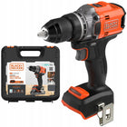 Wkrętarka 18V 50Nm Power Connect BLACK DECKER BLD682XN Walizka Bezszczotkow wiertarko-wkrętarka udarowa do wiercenia i