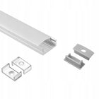 Profil do taśmy LED Aluminiowy Nawierzchniowy Szeroki 20mm Anodowany 2m listwa, kanał montażowy do pasków świetlnych