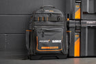 Plecak monterski dewalt McLaren F1 DWST60122-1 organizer narzędziowy 53 l z kieszeniami wewnętrznymi i zewnętrznymi