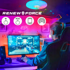 Plafon LED lampa RGB sufitowa głośnik bluetooth pilot aplikacja barw CCT oświetlenie do salonu, sypialni i pokoju