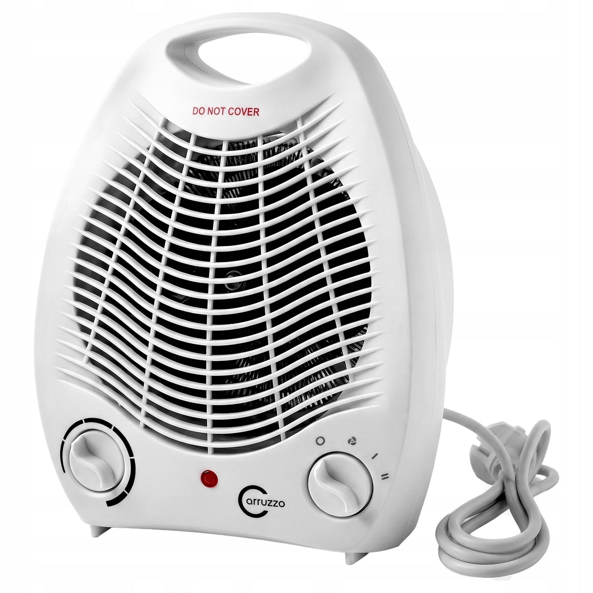 Termowentylator grzejnik elektryczny farelka 2000W z termostatem 3 tryby biały