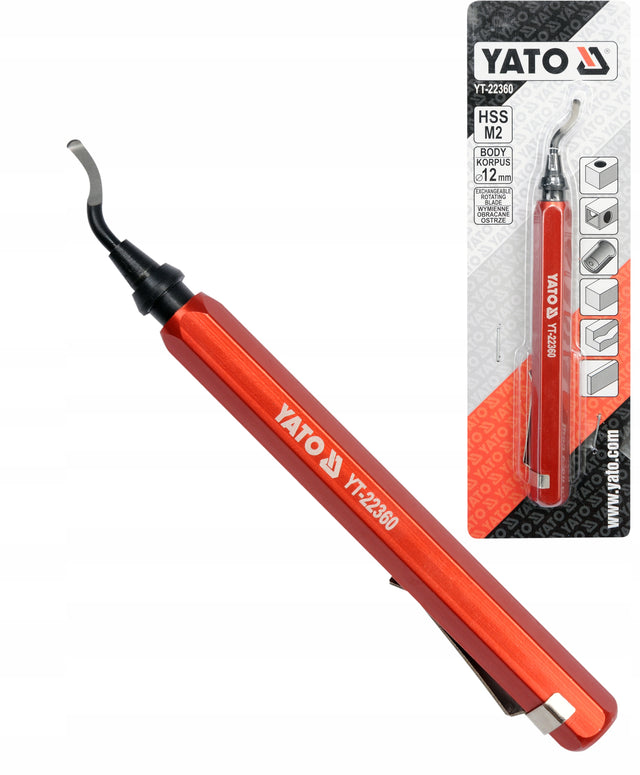Gradownik yato do gratowania RUR ostrze obrotowe HSS M2 3,2 mm