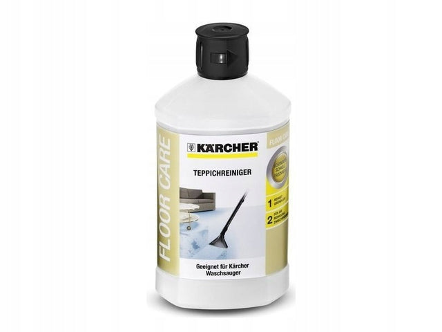 Płyn do prania dywanów karcher 6.295-771.0 1000 ml detergent ekstrakcyjny, środek czyszczący tapicerkę i wykładziny