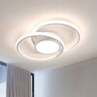 Lampa sufitowa LED plafon pierścień żyrandol biała nowoczesna do salonu 42W 4500K gwintu biały