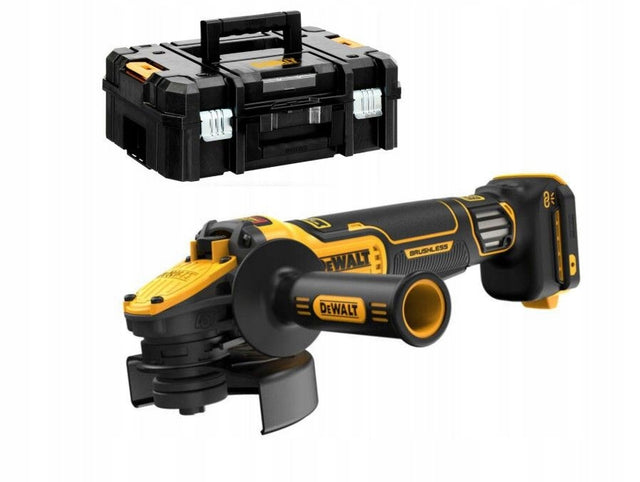 DeWALT Szlifierka kątowa bezszczotkowa DCG409VSNT 125mm 18V body w tstak przecinarka do metalu, do cięcia i szlifowania