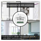 Sterownik rolet dopuszkowy WiFi RF433 Moes MS-108WR Tuya z Polski moduł do żaluzji, przełącznik smart home, 2 kanały