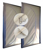 2szt drzwi remontowe budowlane przeciwpyłowa kurtyna zamek błyskawiczny osłona przejścia przed kurzem 110x220 cm