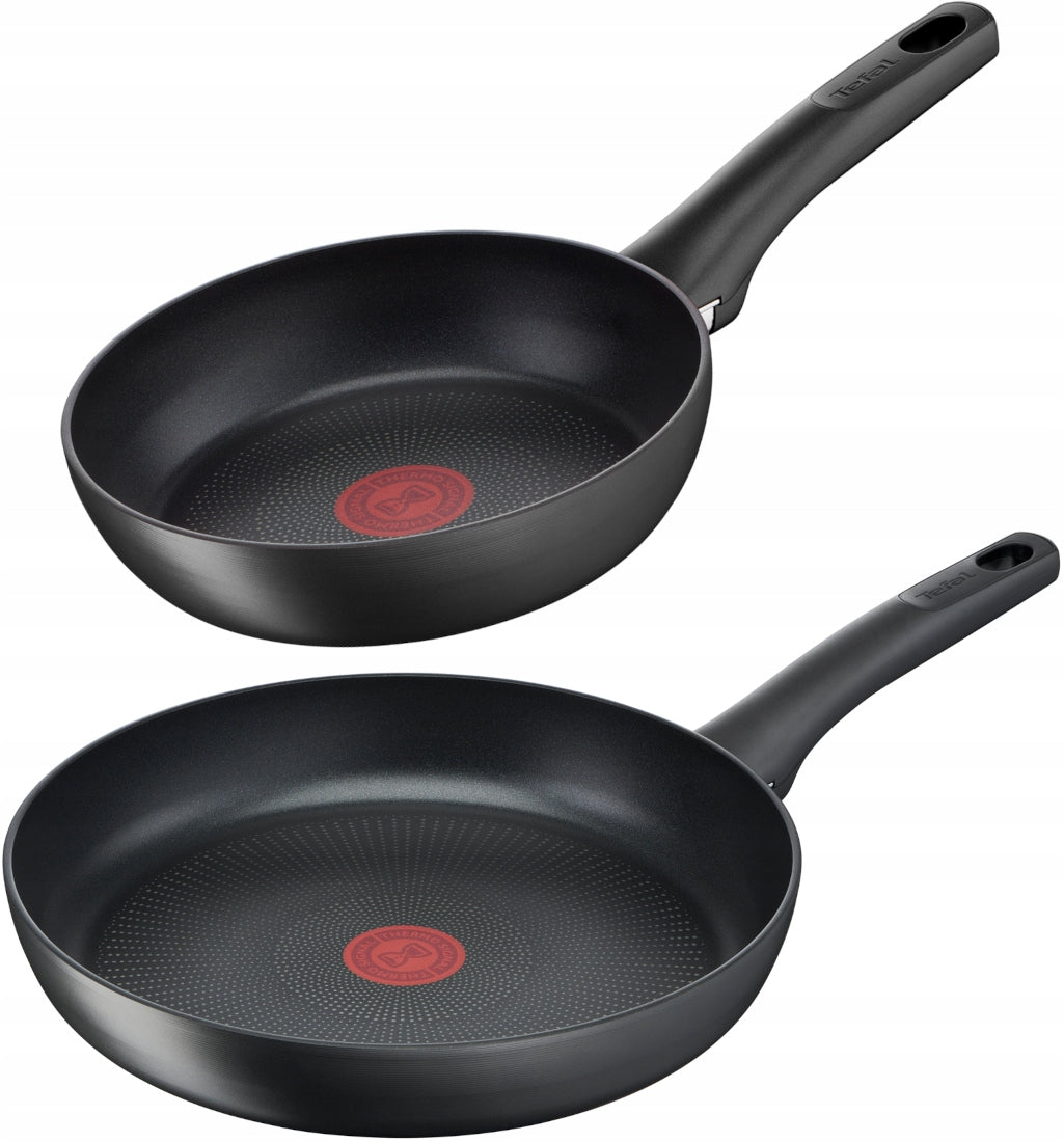 Zestaw patelni Ultimate 20/24 2 el indukcja naczynia do smażenia, powłoka tytanowa, do kuchenki gazowej, ceramicznej i