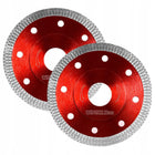 2x tarcza diamentowa do cięcia gresu płytek 125mm ceramiki betonu spieku