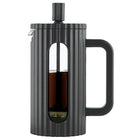 Zaparzacz tłokowy do kawy herbaty ziół 350 ml dzbanek szklany French Press praska francuska, 3 filiżanki, czarny