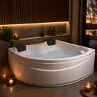 Zagłówek do jacuzzi wodoodporny poduszka na przyssawki do wanny balii SPA podparcie karku, akcesorium kąpielowe, wygoda