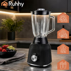 Blender Kielichowy Szklany Kruszy Lód Smoothie Miksuje 1200W + 2x Bidony