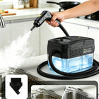 Myjka Parowa Parownica Mop Zestaw Tapicerka Fugi Okna 2500w 5bar 1800ml czyszczenie podłóg, kuchni, łazienki i