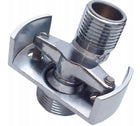 Adapter do baterii prysznicowej Clawfoot Tub Short 18mm przyłącze podtynkowe, element montażowy do wanny, białe
