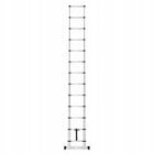 Drabina aluminiowa teleskopowa składana przystawna rozsuwana higher 3,8m do remontu i prac montażowych, udźwig 150 kg