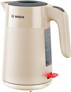 Bosch Czajnik MyMoment Beżowy TWK2M167 1,7l 2400W 1.7 l 2400 w beżowy/brązowy tworzywo sztuczne
