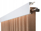 Listwa do zabudowy karnisza LED 10cm Mardom QL026 maskownica sufitowa, osłona szyny okiennej, polistyren, 100 mm x 240