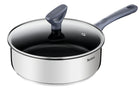Patelnia głęboka pokrywka TEFAL Daily Cook 24cm non-stick indukcja G7303255 80 mm 24 cm /Wzór