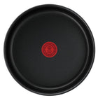 Patelnie Tefal ingenio extra czarna non-stick 24/28 cm zestaw 3 el do smażenia, odpinany uchwyt, do piekarnika i