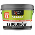 Farba elewacyjna fasadowa zewnętrzna do malowania fasad elewacji fasado 3l akrylowa matowa, na beton i ściany