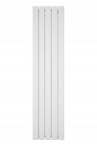 Grzejnik dekoracyjny pionowy podwójny 1600x390 biały - podł. lewe/prawe 390 mm 1600 mm grzewcza