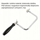 Piła jubilerska włosowa brzeszczot precyzyjny piła drutowa typu u czarna narzędzie ręczne do cięcia drobnych detali