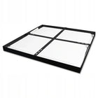 Panel LED Natynkowy Sufitowy Lampa 40W Plafon 60 x 60cm Czarny 4320lm kwadratowa oprawa oświetleniowa z wbudowanym