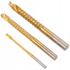 Wiertła stopniowe frezujące 4-32MM do metalu HSS drewna plastiku 3-8MM 6 EL stożkowe spiralne zestaw otworów