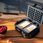 Gofrownica 2000W na 2 duże wysokie gofry regulacja temperatury crisp mocna nominalna