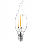 6x Żarówka LED Płomyk BA35 E14 7W = 60W 4000K Neutralna 360° Fil lumiled świeczka do żyrandola, 806 lm, źródło światła