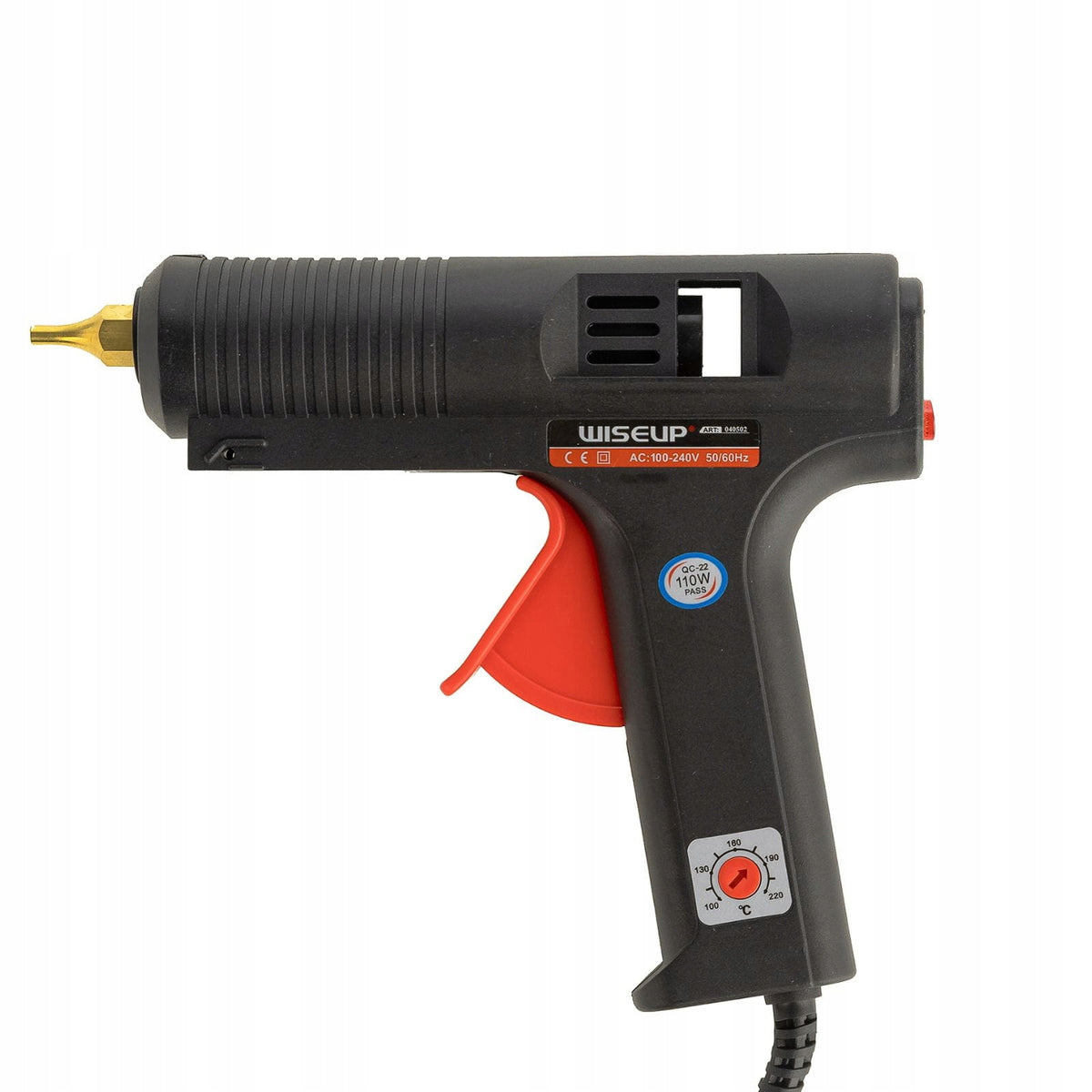 PISTOLET DO KLEJU 110W 11 MM NA GORĄCO 220C 240V WKŁADY SOLIDNY klejarka elektryczna, rękodzieło, naprawy, prace