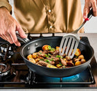 TEFAL Experience patelnia 28cm INDUKCJA nieprzywierająca powłoka FusionCore do smażenia, klasyczna