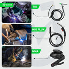 Spawarka inwertorowa migomat MIG flux MMA TIG 200A igbt HOT start antistick półautomat spawalniczy 230 V, cykl pracy