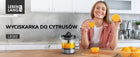 Wyciskarka do cytrusów elektryczna lebenlang wyciskacz pomarańczy 700ml nominalna bezbarwny