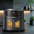 Frytkownica beztłuszczowa 8l Air Fryer Webber 1800W +wifi +8 programów para czarny