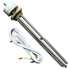 Grzałka nierdzewna z termostatem Cotherm 2000W 2kW 5/4'' 1 1/4'' element grzejny do bojlera, podgrzewacz wody 230 V