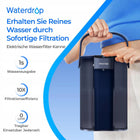 Waterdrop WD-ED01B Elektryczny Dzbanek Filtrujący Wodę Filtr 3.5l czarny