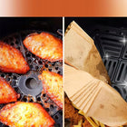 100SZT TACKI PAPIEROWE DO AIR FRYER PHILIPS DUAL PAPIER DO PIECZENIA 3L+6L 20 cm z 28 sztuk
