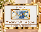Prezent Na Urodziny Złota Ramka Lustro Widzisz To Nie Tak Dużo 30 40 50 60 upominek dla mamy babci koleżanki z grawerem