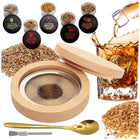ZESTAW DO WĘDZENIA WHISKY SMOKER DREWIENKA AROMA PREZENT DZIEŃ CHŁOPAKA aromatyzowanie drinków i koktajli, akcesoria