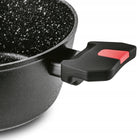 Zestaw garnków Indukcja Pokrywki GAZ Konighoffer Canise 6el 16/20/24cm aluminiowe naczynia non-stick do kuchni